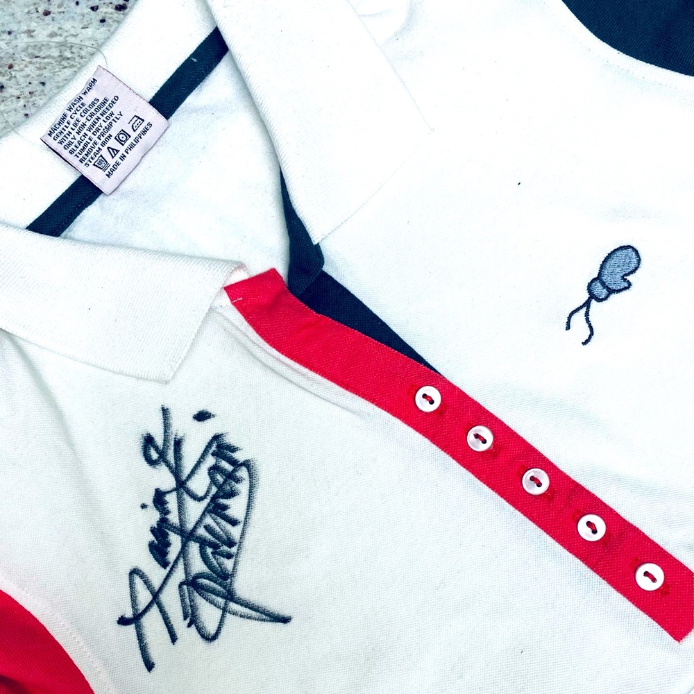 Autographed Manny Pacquiao Autograph Polo Shirt